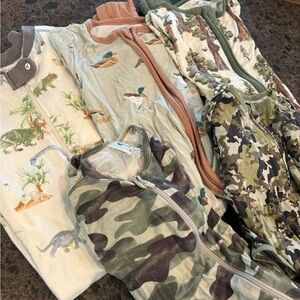 Cute lot of boys bamboo pajamas